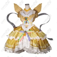 プリパラ 真中らぁら（らぁら）神ドレスコーデ コスプレ衣装｜華やかな再現仕様 - 1枚目の画像（サムネイル）