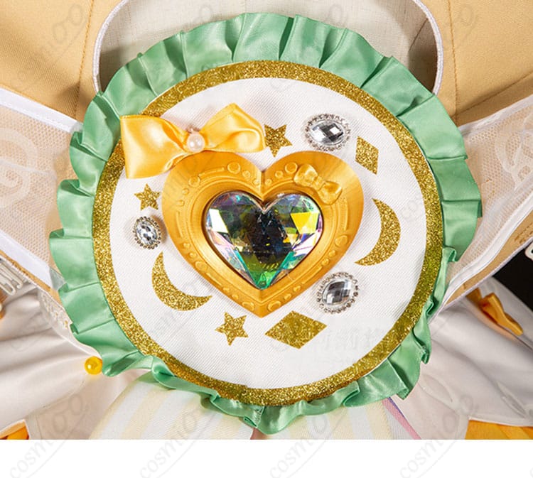 プリパラ 真中らぁら衣装のステージ風装飾ディテール