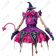 プリパラ 黒須あろま ホリックトリッククラシックサイリウムコーデ コスプレ衣装｜ステージ再現に - 2枚目の画像（サムネイル）