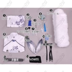 勝利の女神：NIKKE シラツル デフォルト衣装｜小物まで揃う上品ドレスコスプレ - 4枚目の画像（サムネイル）