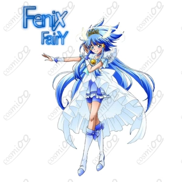 スマイルプリキュア！青木れいか プリンセスフォームのオーダーメイド対応コスプレ衣装