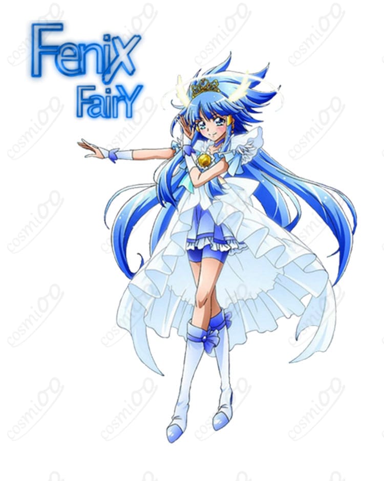 青木れいか プリンセスフォーム コスプレ衣装の人物着用イメージ