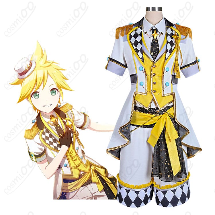 鏡音レン「ステージの王子様」特訓前コスプレ衣装のキャラクター着用イメージ