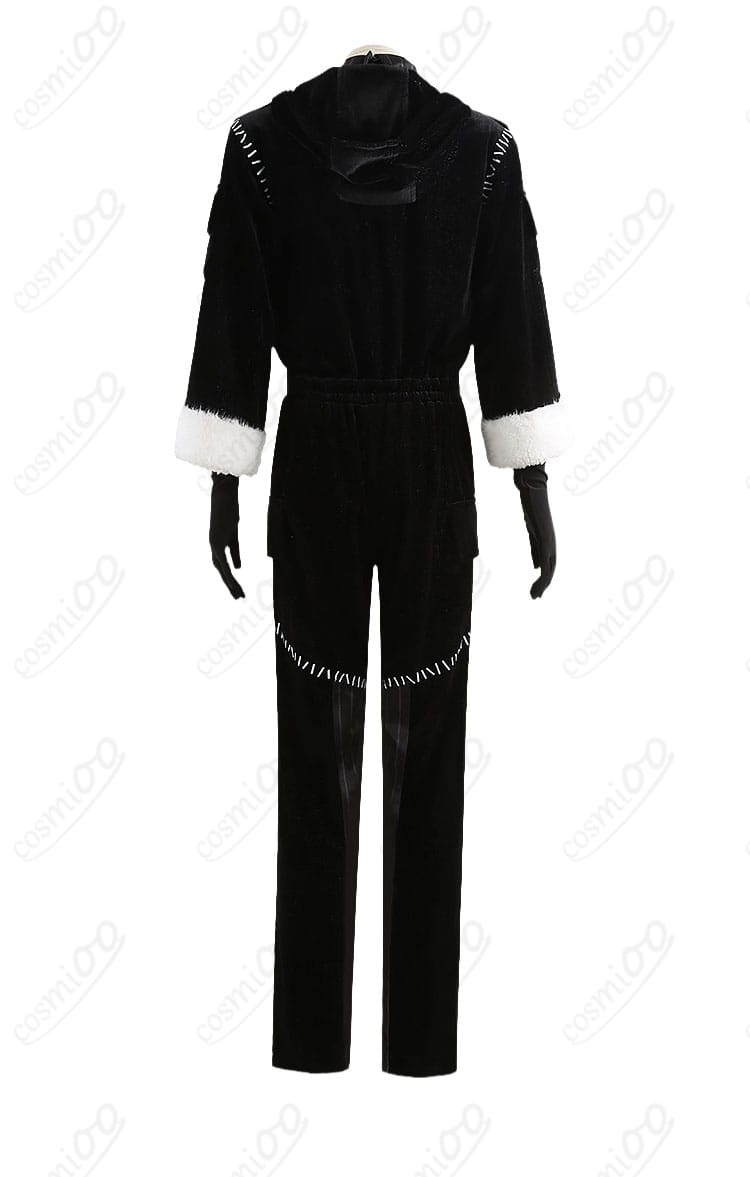 エース・トラッポラ ナイトメアークーリエ衣装の背面デザイン