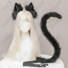 鳴潮（Wuthering Waves）朽葉千咲・墜夢奇境｜黒赤メイド風コスプレ衣装でイベント撮影 - 6枚目の画像（サムネイル）