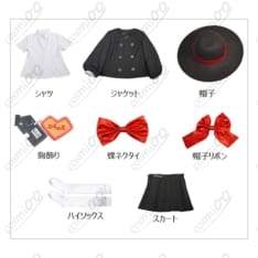 Limbus Company ファウスト とある春の夜の夢3 囚園児風コスプレ衣装 - 5枚目の画像（サムネイル）