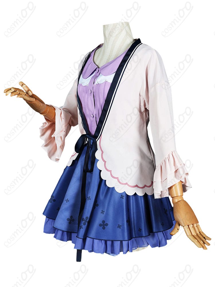 飛鳥湊 私服Ver.コスプレ衣装の側面シルエット