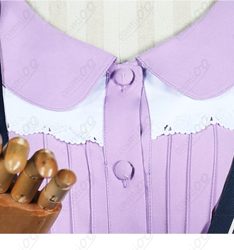 飛鳥湊 私服Ver.ブラウスのボタン部分ディテール