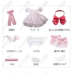 学園アイドルマスター花海咲季Lady Rabbit再現・うさ耳付きバニー衣装 - 4枚目の画像（サムネイル）