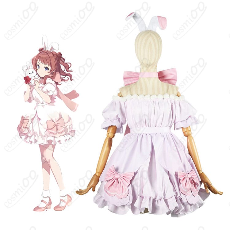 花海咲季Lady Rabbitコスプレ衣装を着用した人物イメージ