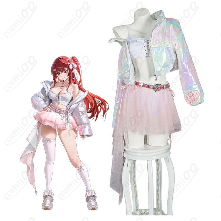 勝利の女神：NIKKEのラピ：レッドフードとシャインライト衣装の商品構成イメージ