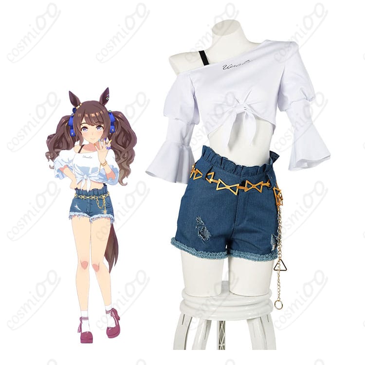トーセンジョーダン 私服Ver.コスプレ衣装を着用した全身イメージ