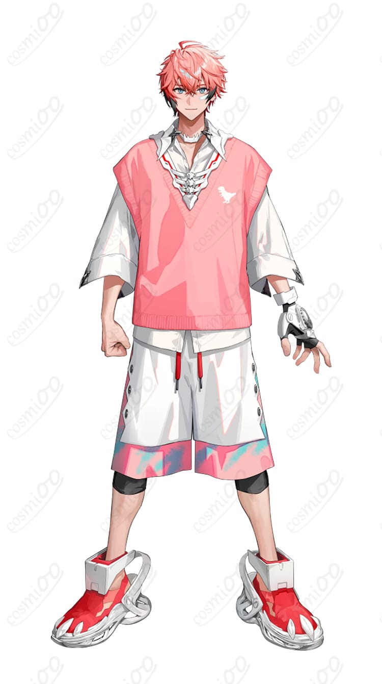 にじさんじ 赤城ウェン 通常衣装の全身コスプレ衣装イメージ