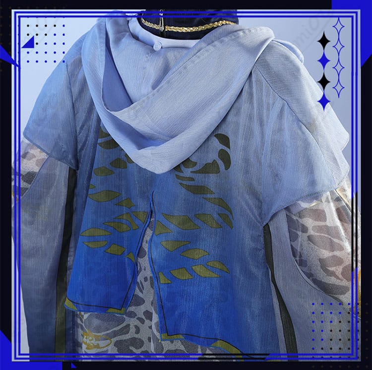 にじさんじ 小柳ロウ（ロウ）通常衣装コスプレ衣装｜着脱しやすいクールな再現仕立て-20