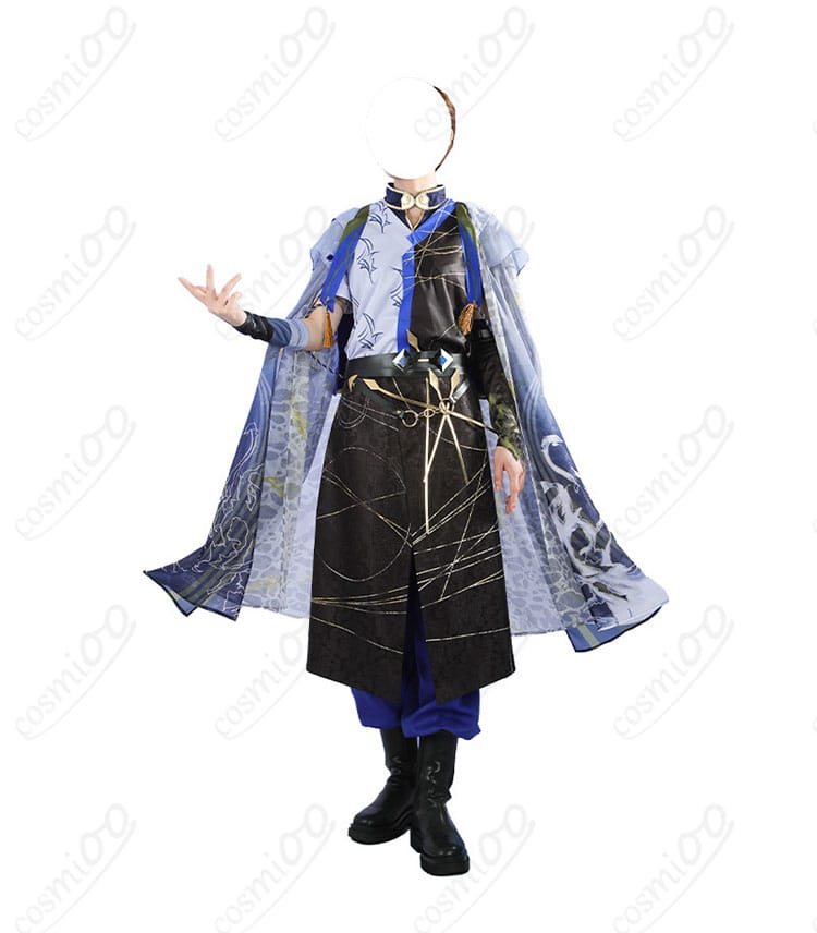にじさんじ 小柳ロウ（ロウ）通常衣装コスプレ衣装｜着脱しやすいクールな再現仕立て-2