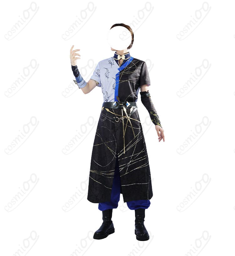 にじさんじ 小柳ロウ（ロウ）通常衣装コスプレ衣装｜着脱しやすいクールな再現仕立て-4