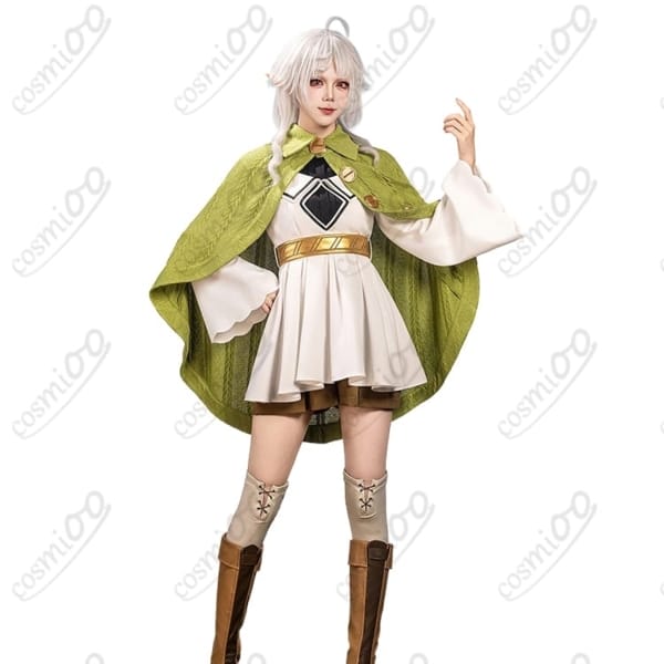 無職転生Ⅱ シルフィエット新婚編Ver.を楽しむ上品なコスプレ衣装7点セット