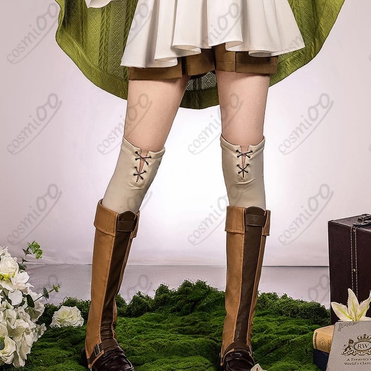 無職転生Ⅱ シルフィエット新婚編Ver.を楽しむ上品なコスプレ衣装7点セット - 5枚目の画像