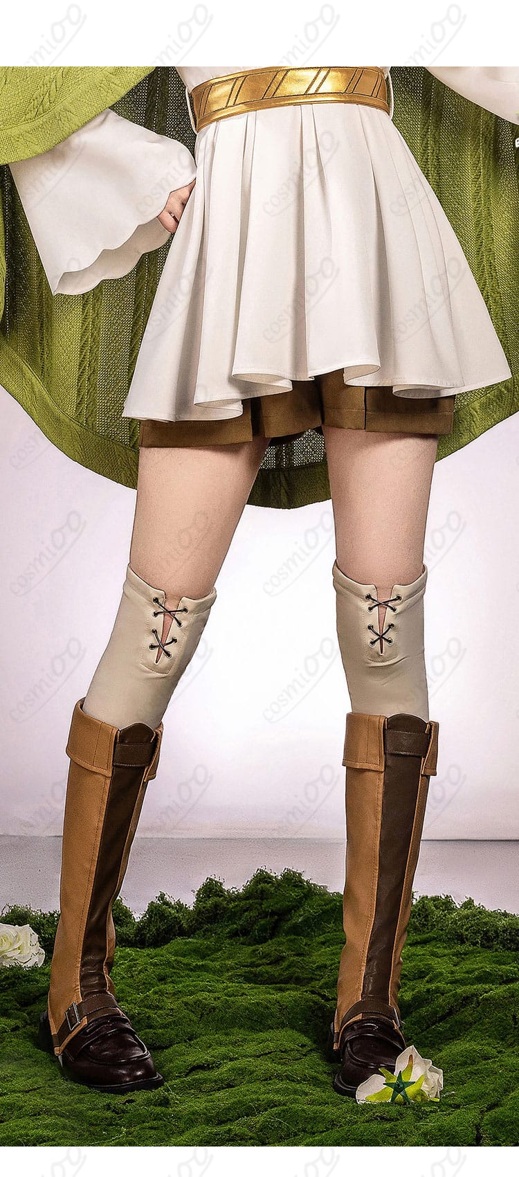 シルフィエット新婚編Ver.コスプレ衣装のスカート裾装飾ディテール