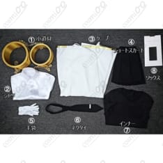 Limbus Company ソラ コスプレ衣装｜ケープと小道具付きクール系セット - 8枚目の画像（サムネイル）