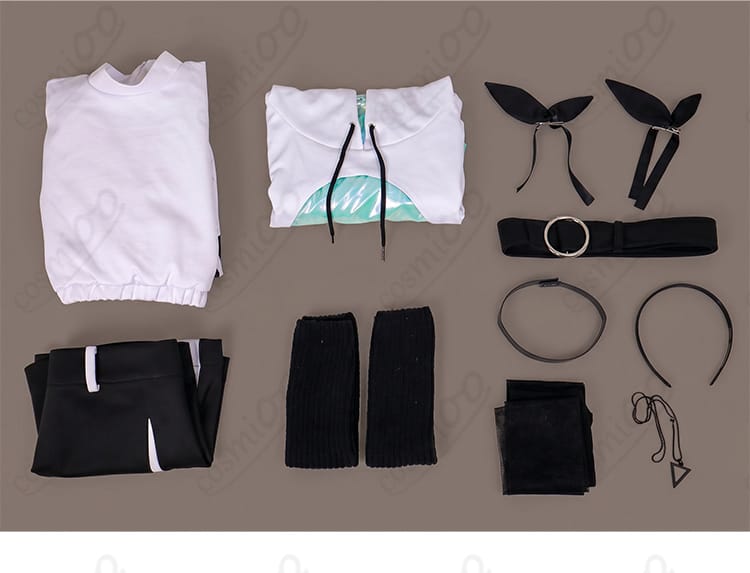 hololive 風真いろは ポップダンス衣装Ver.の9点セット内容