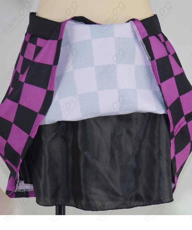 姫海棠はたてコスプレ衣装のスカート内側と裾部分の仕上げ