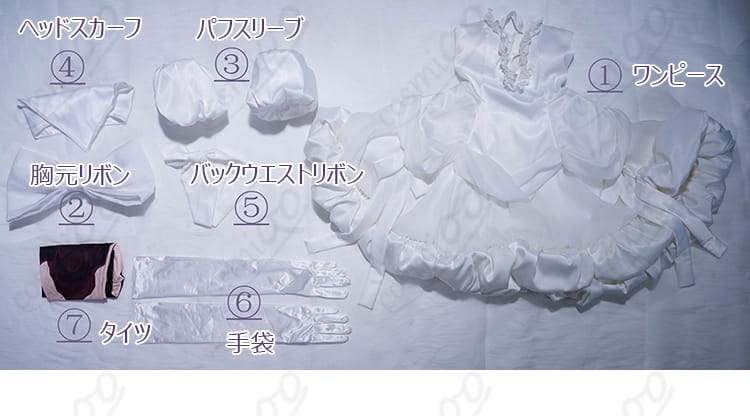 ALIEN STAGE スア（SUA）ROUND 1白ドレスのサイズ情報
