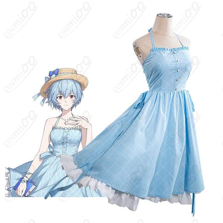 新世紀エヴァンゲリオンの綾波レイとSea Breeze第3弾コスプレ衣装のイメージ
