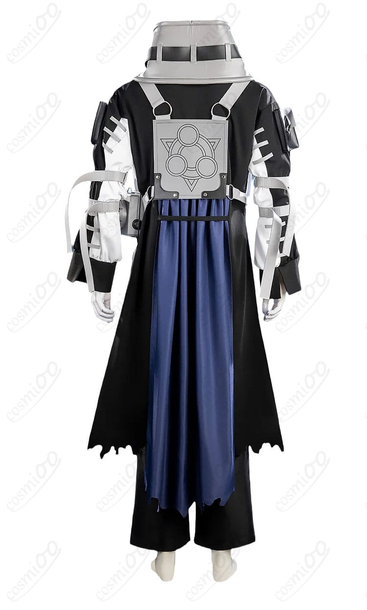 ガチアクタ ゾディル・テュフォン通常衣装Ver.ロングコートの背面デザイン