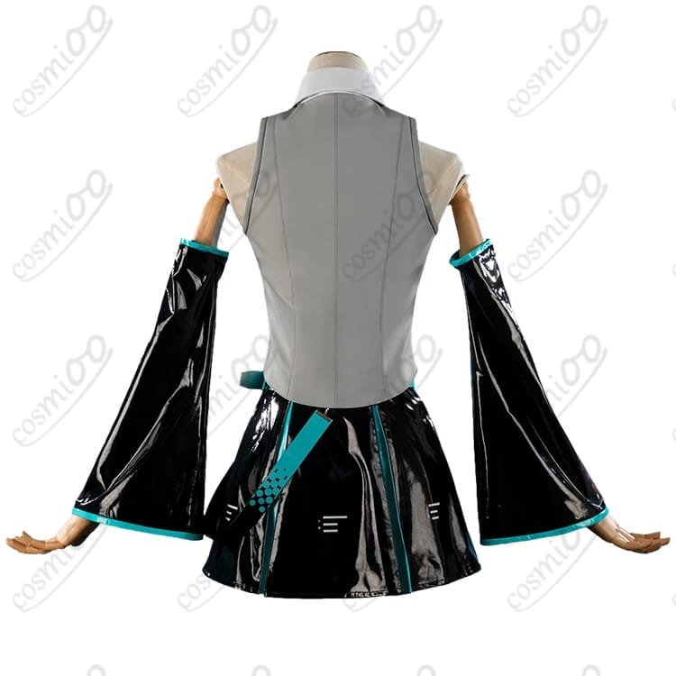 初音ミク V6 パッケージビジュアルVer.再現コスプレ衣装｜撮影映えする7点セット - 3枚目の画像
