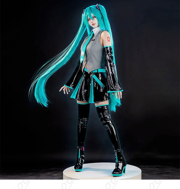 初音ミク V6 パッケージビジュアルVer.衣装の着用イメージ側面