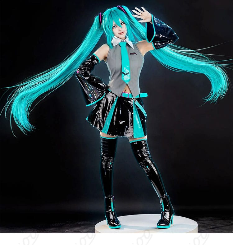 初音ミク V6 パッケージビジュアルVer.衣装の着用イメージ正面