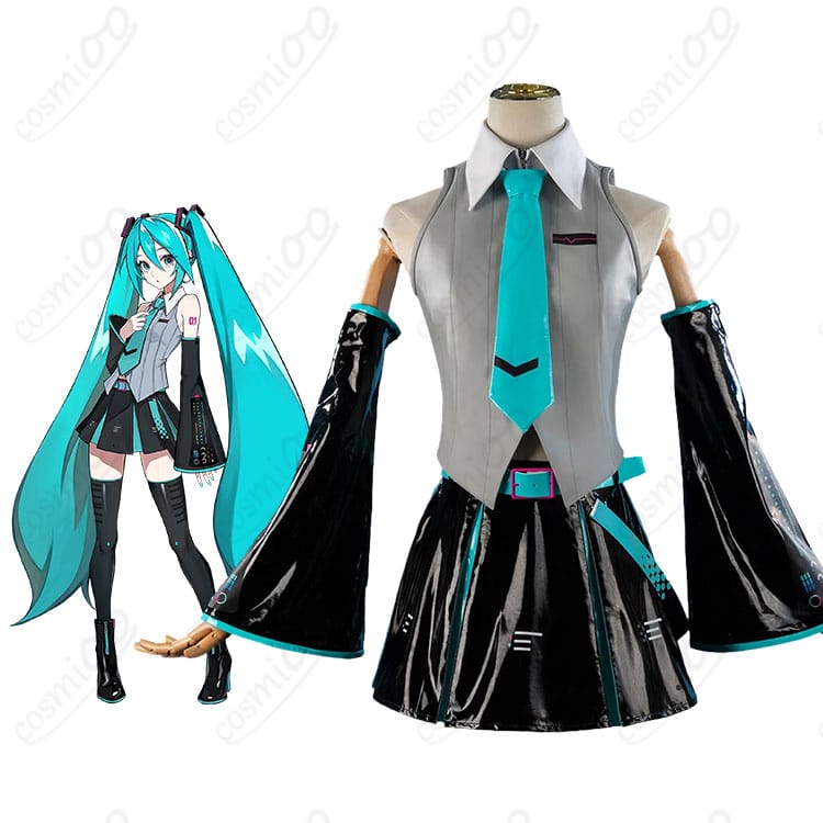 初音ミク V6 パッケージビジュアルVer.の人物イメージとコスプレ衣装