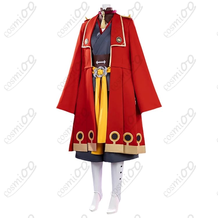 ガチアクタ キョウカ・ニジク獄卒「赤角」1番隊隊長Ver.コスプレ衣装 - 2枚目の画像