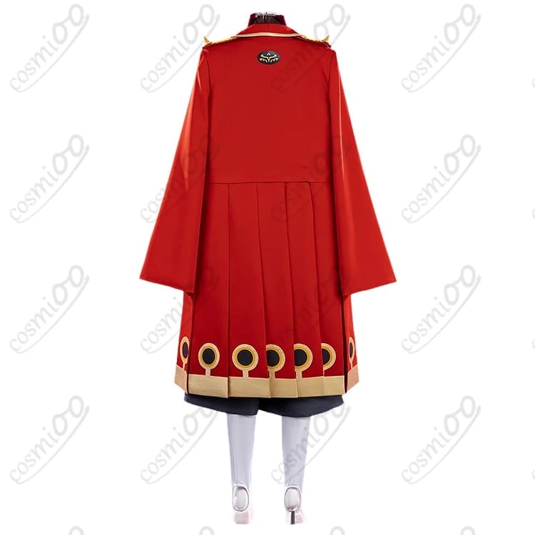 ガチアクタ キョウカ・ニジク獄卒「赤角」1番隊隊長Ver.コスプレ衣装 - 3枚目の画像
