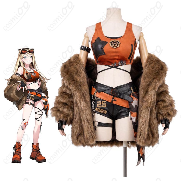 虎金妃笑虎 Harajuku Original 第1弾コスプレ衣装の全身コーディネートイメージ