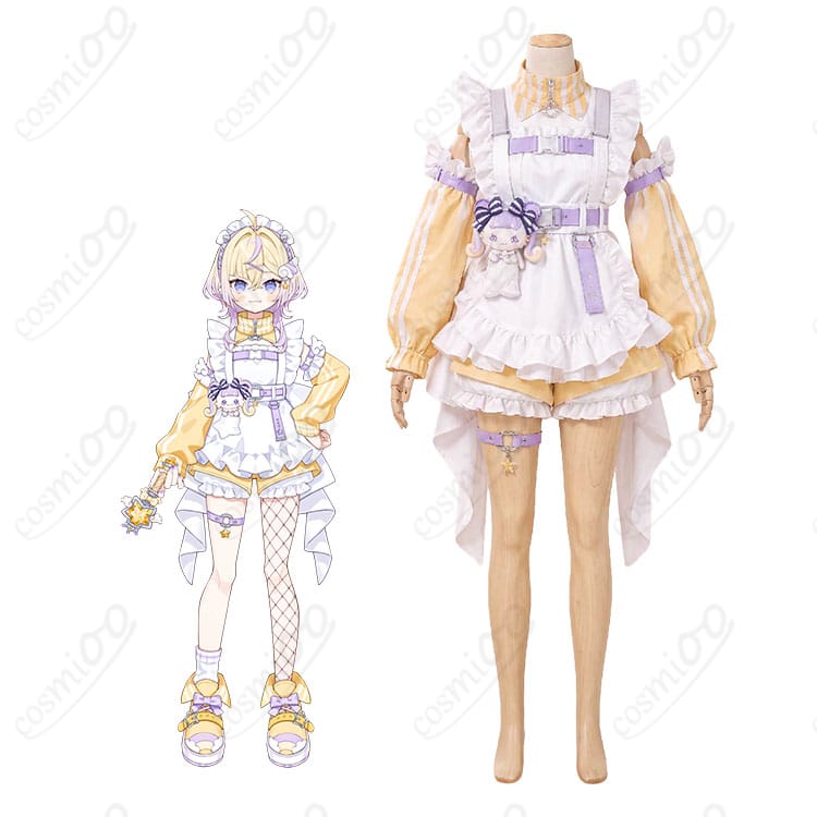 にじさんじ ぽめろ・ぱんち 魔法少女デビュー衣装Ver.の人物着用イメージ