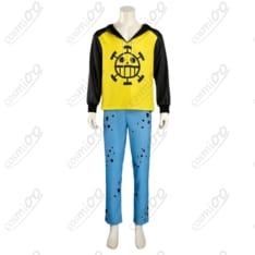 ONE PIECE ワンピース｜トラファルガー・ロー2年前衣装の軽やかでクールな再現コスプレ - 1枚目の画像（サムネイル）