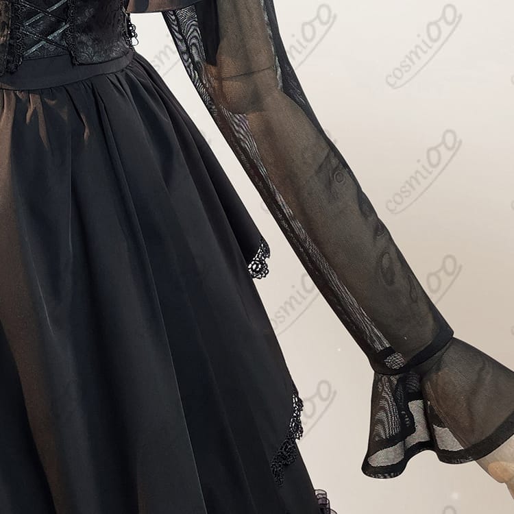 Identity V 第五人格 庭師エマ・ウッズ モノクロのワルツ｜着やすく上品なコスプレ衣装 - 5枚目の画像