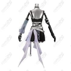 ホロライブ 轟はじめ（番長）ブラックオーロラ コスプレ衣装｜軽やかな着心地と高再現ディテール - 4枚目の画像（サムネイル）