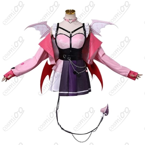 VShojo アイアンマウス Season 3 翼・尻尾付き高再現コスプレ衣装