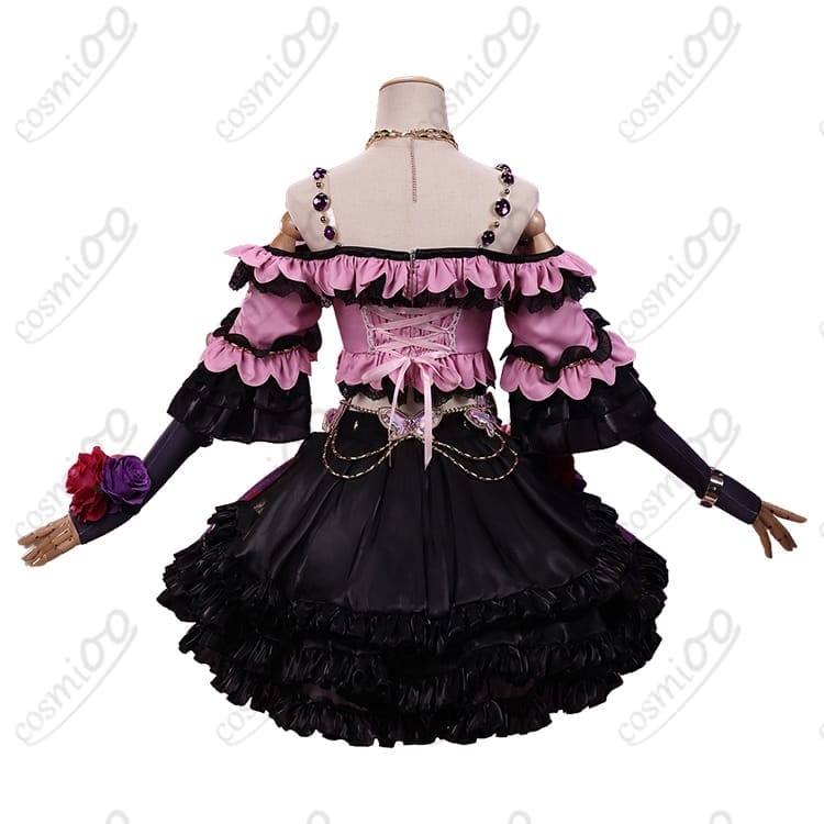 アイカツ！-アイドルカツドウ！- 紫吹蘭 ローズボンボンコーデ｜華やかな全身再現衣装 - 3枚目の画像