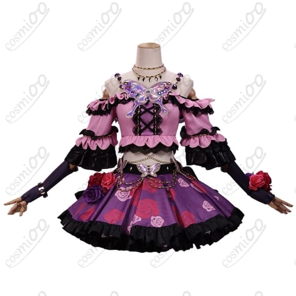 アイカツ！-アイドルカツドウ！- 紫吹蘭 ローズボンボンコーデ｜華やかな全身再現衣装