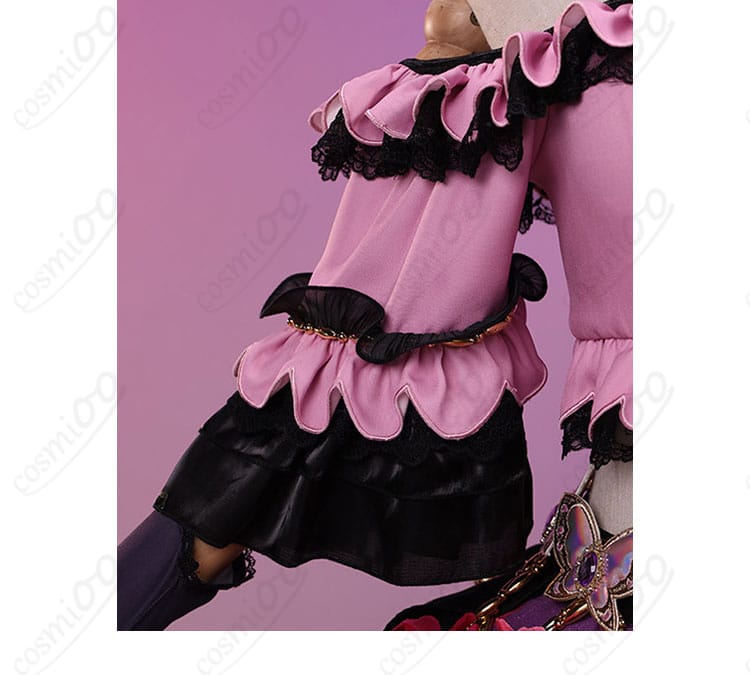 アイカツ!紫吹蘭コスプレ衣装の袖飾り