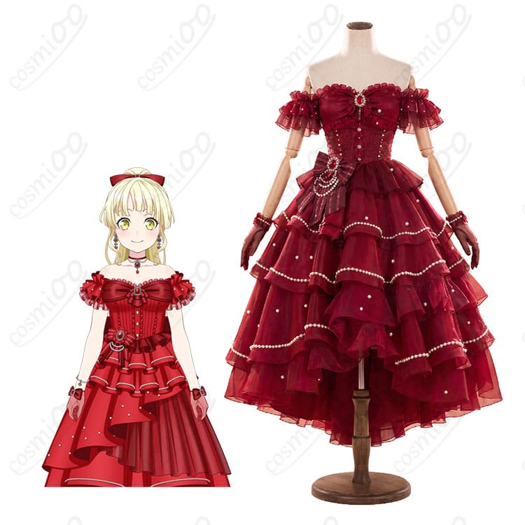 『バンドリ！ ガールズバンドパーティ！』弦巻こころ［夢みたいな］特訓後のキャラクターイメージとコスプレ衣装