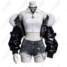 にじさんじ エリーラ・ペンドラ 狼風新衣装｜軽やかに着られる高再現コスプレ衣装 - 1枚目の画像（サムネイル）