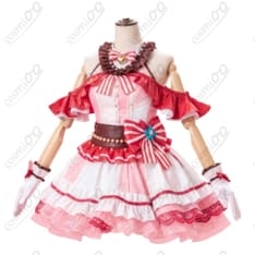 バンドリ！ ガールズバンドパーティ！（ガルパ）丸山彩 上品で着やすいコスプレ衣装 - 1枚目の画像（サムネイル）