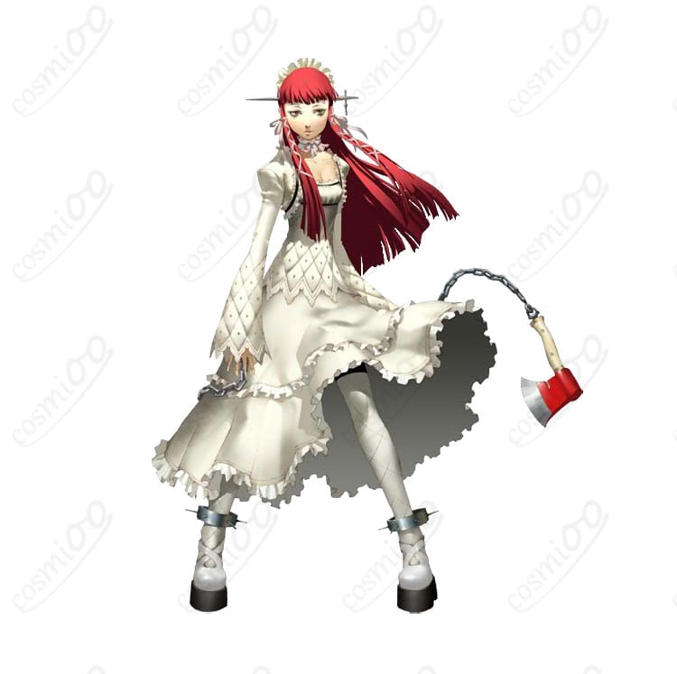 ペルソナ3 吉野千鳥（チドリ）のロリータ風コスプレ衣装を着用した全身イメージ
