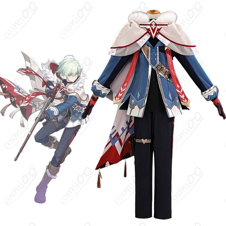 『原神』アーロイのキャラクターイメージとコスプレ衣装セット