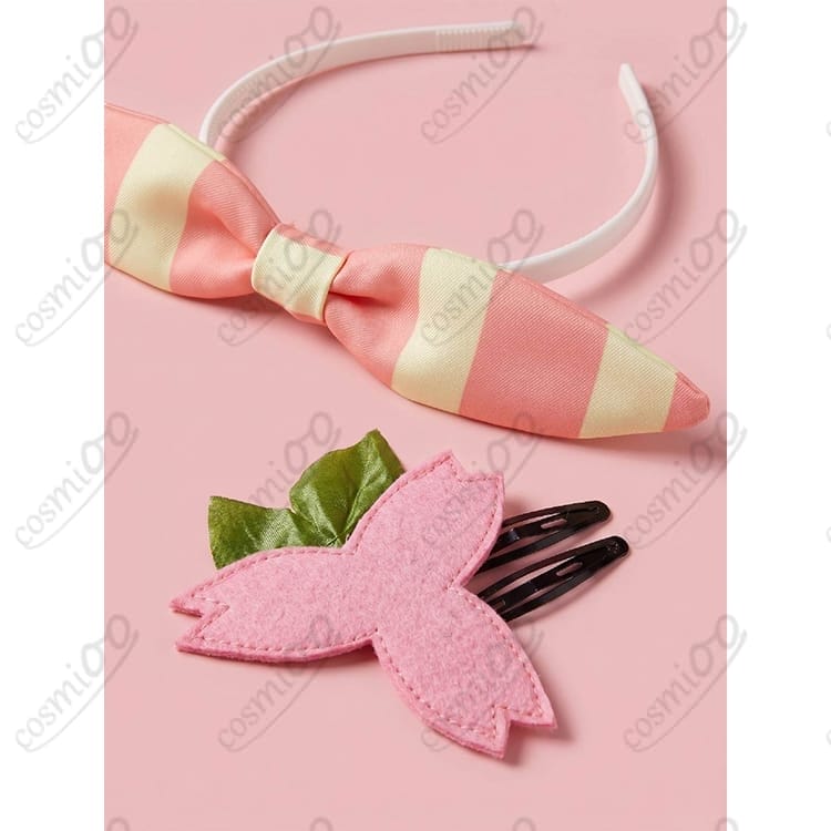 ご注文はうさぎですか？（ごちうさ）保登心愛（ココア）薄手で着やすいパジャマ・うさ耳コスプレ衣装 - 5枚目の画像